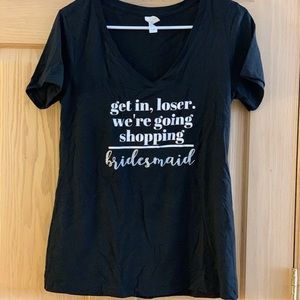Bridesmaid t-shirt